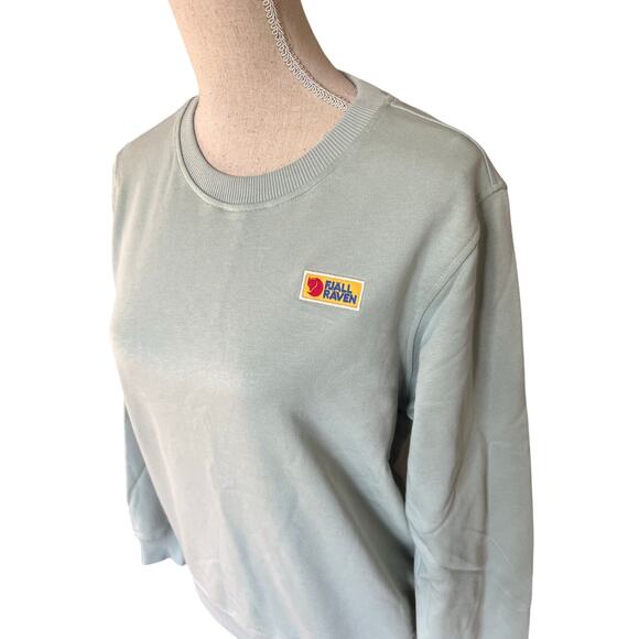 FALL Fjall Raven Vardag Sweater in Misty Green, size S, NWT Gorpcore - Picture 7 of 13